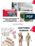 (1E) Inaugural - Generalidades - Osteologia y Artrología ANATOMÍA HUMANA