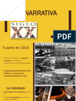 Narrativa SIGLO XX