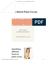 How To Sketch Polar Curves - Krista King Math - Online Math Tutor