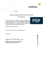 Certificado Afiliacion