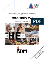 Exploratory COOKERY Q1 M3