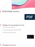 Publicidade sonora  - aula 04102021