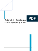 Tutorial 4 - Creating A Custom Property Sheet