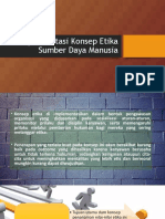 Implementasi Konsep Etika Sumber Daya Manusia (Ms 2007)