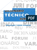 Dicionário Tecnico Jurídico - Deocleciano Torrieri Guimarães ( MUITO BOM)