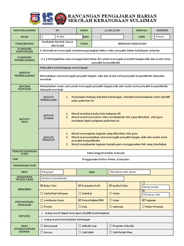 RPH PK THN 2R | PDF