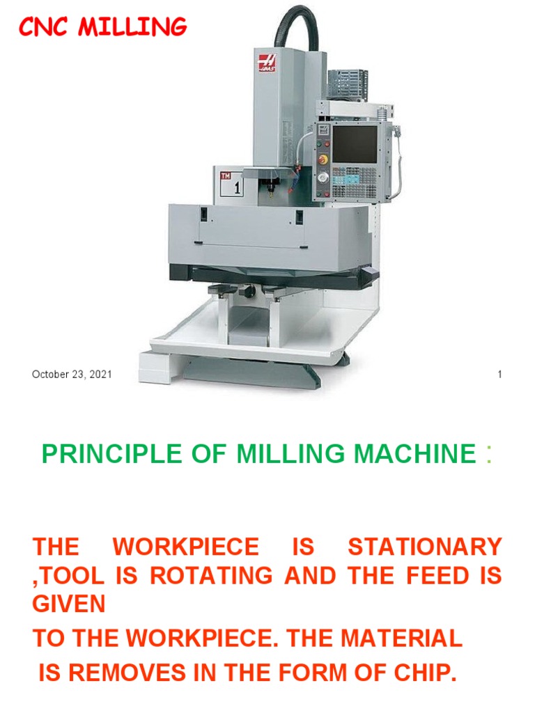 CNC Milling | PDF | Machining | Mechanical Engineering
