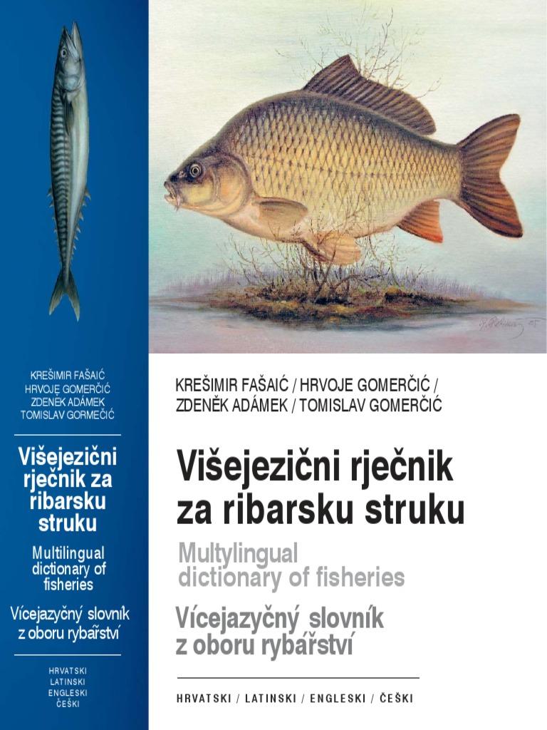 Rjecnik Riba - HR - Lat - Eng - Ceski - 1 - Part1 | PDF