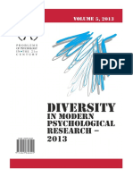 Problems of Psychology in The 21st Century, Vol. 5, 2013