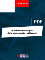 PDF de Poche Vocabulaire Boulangerie Patisserie