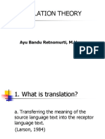 Theory of Translation 1