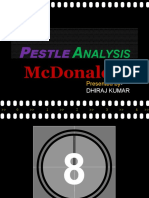 Pestle Analysis of Mcdonald's
