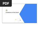 Containers in The Cloud