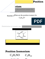 What Are The Position Isomers For C H O?: Exercise: 5