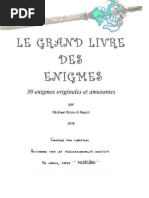 40 Enigmes De Mathematique Nature - 