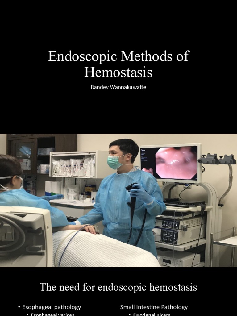 Endoscopic Methods of Hemostasis PDF Hemostasis Coagulation