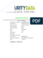 Portal de Pago de Facturas Online - Security Data