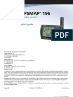 Gpsmap 196: Portable Aviation Receiver Pilot's Guide
