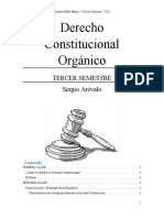 Derecho Constitucional Orgánico Apunte Final