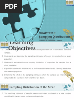 Chapter 8 Sampling Distributions