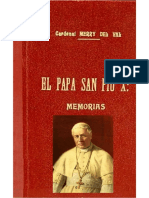 Cardenal Merry Del Val - El Papa San Pío X Memorias