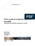Fair Trade in Tropical Crops Is Possible: North-South Discussion Paper No. 3 (Working Paper)