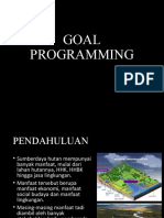 K11. Goal-Programming F