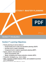 Section F: Master Planning