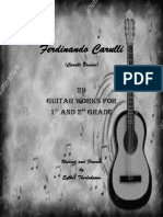 Ferdinando Carulli - 29 Guitar Works for 1st and 2nd Grade