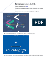 Instrucciones de Instalación de La ISO