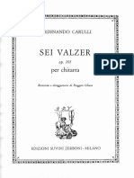 6 Valzer Per Chitara Op.101 - F. Carulli