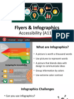 Flyers & Infographics: Accessibility (A11y)