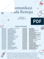 Komunikasi Remaja