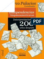 Palacios (Ed). - Las Independencias Hispanoamericanas