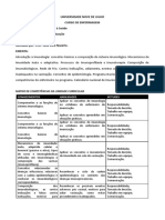 Plano de Ensino Imunização - 2021 - 1