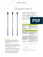 Televic Directional Microphone, 50 CM