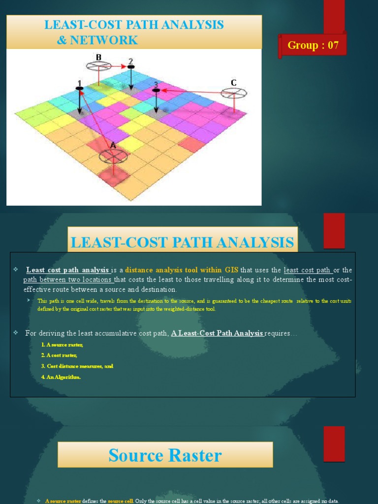 Least-Cost Path Analysis in GIS | PDF | Computing | Algorithms