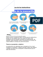 Características instructivos guías manuales