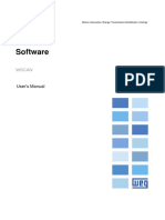 WEG Wscan Software Manual 10000051461 1.9x en