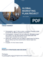 Global Marketing Plan Project: Violet & Maandy