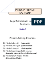 Kuliah 5 - Prinsip Insurans