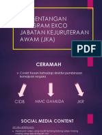 PEMBENTANGAN PROGRAM EXCO JABATAN KEJURUTERAAN AWAM (JKA (2)