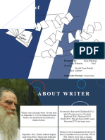 Project Work of English: Leo Tolstoy