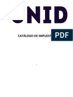 Catalogo de Impuestos