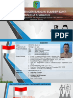 Kebijakan Pengembangan Sumber Daya Manusia Aparatur Dan Nilai-Nilai Pak Witarso