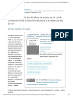 La Protección de Los Diseños de Moda en..._ Catálogo Digital de Publicaciones DC