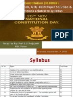 Constitution of India Fundamental Rights