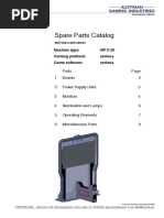 Spare Parts Catalog: Machine Type: Vip Ii 50 Gaming Platform: Various Game Software: Various