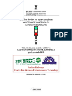 Maintenance Handbook On Automatic Signalling Ver2