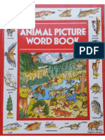 Animal Picture Word Book